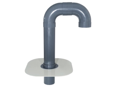 Kabeldurchführung HS2 mit PP-Flansch