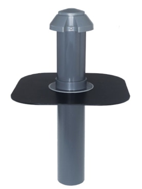 Sanitärüfter mit PE-Flansch