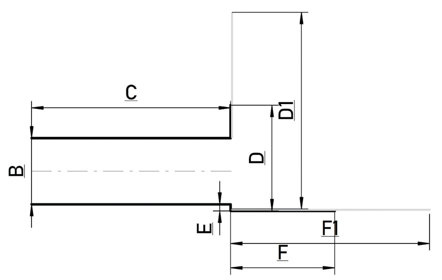 Zeichnung Udo Huppers GmbH Notentwässerung eckig PVC