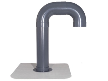 Kabeldurchführung TYP HS 1 mit Folien-Flansch