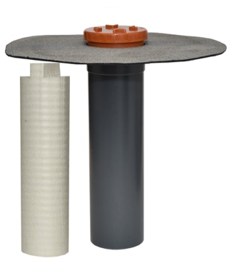 Kontrollöffnung flach mit PYE-Flansch