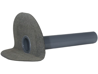 Attika-Ablauf 90° XL mit PYE-Flansch