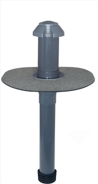 Sanierungssanitärlüfter DN 90 mit PYE-Flansch