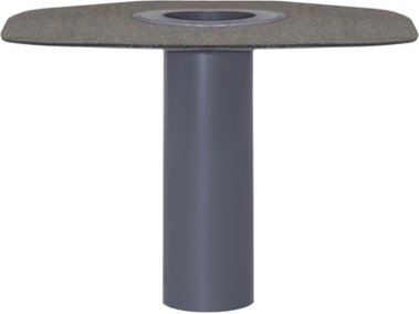 Flachdach-Ablauf mit PYE-Flansch