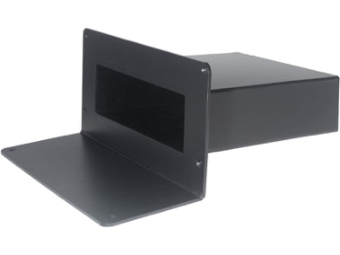 Notentwässerung, eckig aus PE