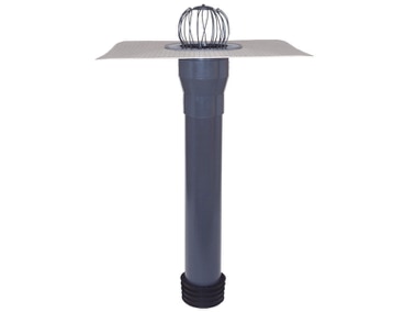 Flachdach-Sanierungsablauf mit Folien-Flansch