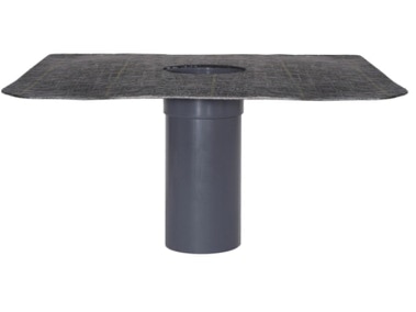 Flachdach-Unterteil mit KSU-Flansch