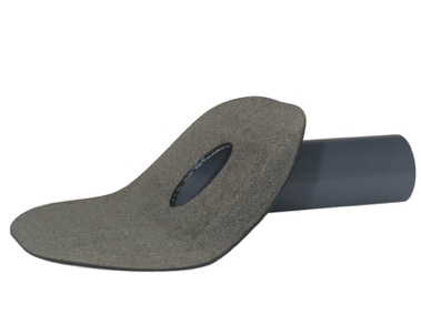  Attika-Ablauf 45° mit PYE-Flansch