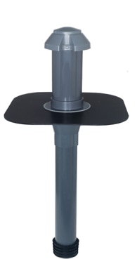 Sanierungssanitärlüfter DN 90 mit PE-Flansch