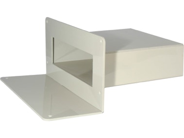 Notentwässerung, eckig aus PP