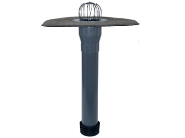 Flachdach-Sanierungsablauf mit PYE-Flansch